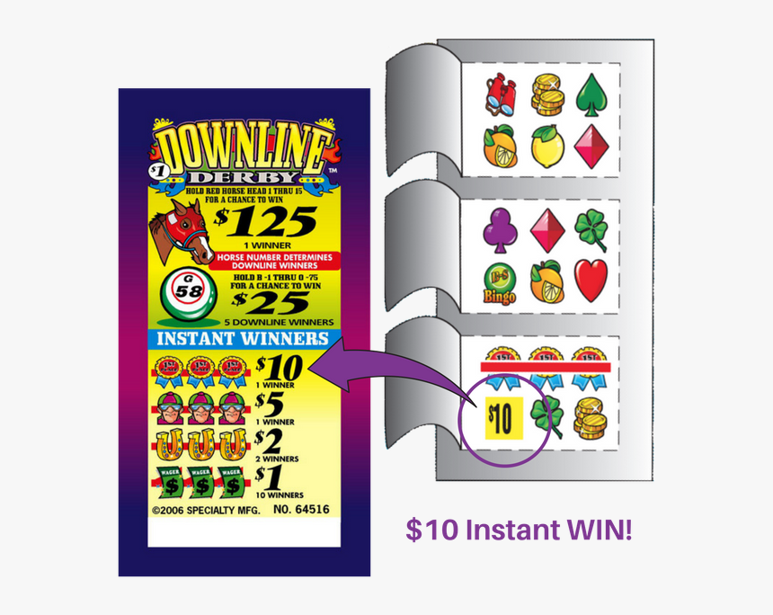 lottery pull tab tickets