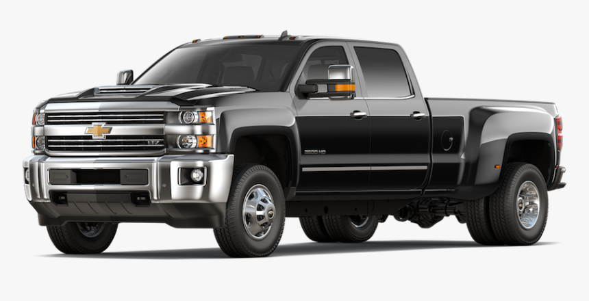 Black 2019 Chevy Silverado - Black Chevy Silverado 3500, HD Png Download, Free Download