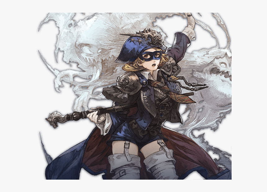 A So-called Mage Of Rather Questionable Character Claims - Ffxiv Blue Mage Art, HD Png Download, Free Download