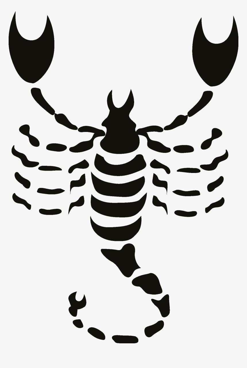 Zodiac Signs Silhouette Png - Scorpio, Transparent Png, Free Download