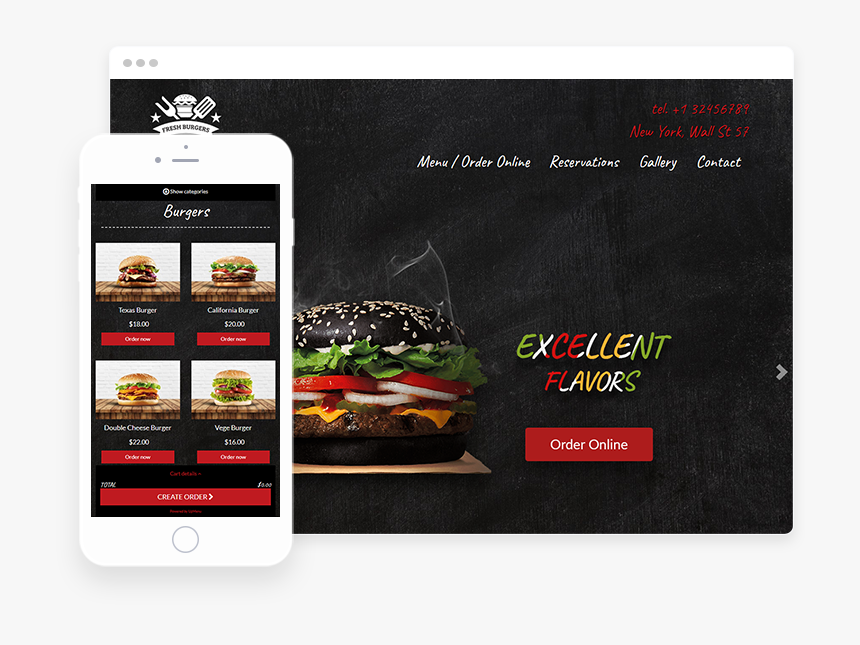 Ninjagrill Website - Flyer, HD Png Download, Free Download