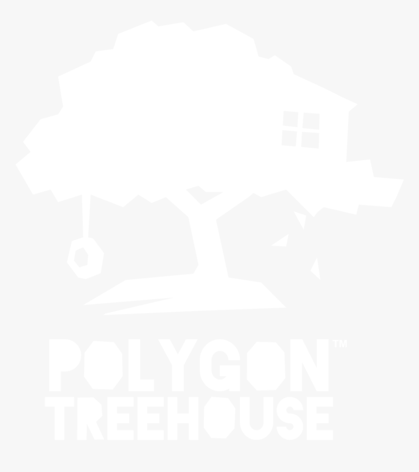 Logo Polygontreehouse Portraitwhite - Johns Hopkins Logo White, HD Png Download, Free Download