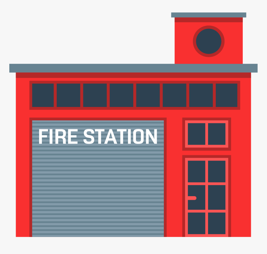 Fire Station Clipart Png, Transparent Png, Free Download