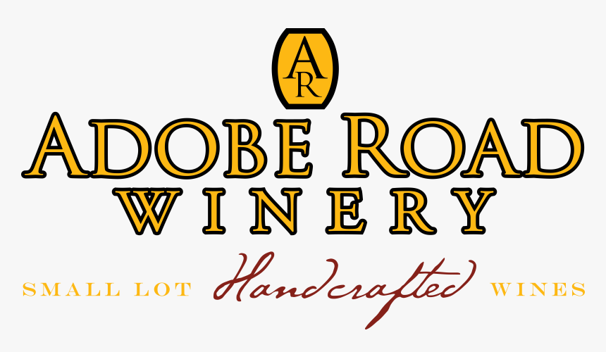 Adobe Road Winery Logo With Caption Small Lot Handcrafted - Adobe Road Winery Logo, HD Png Download, Free Download