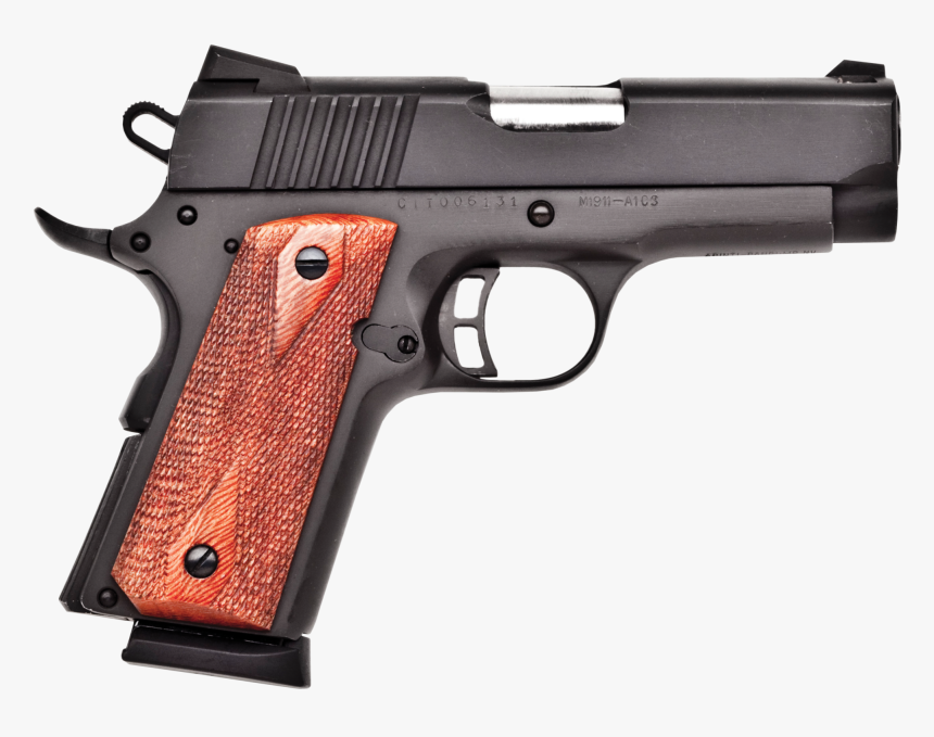 Citadel Cit9mmcsp M-1911 Compact Single 9mm - All Black Springfield Emp, HD Png Download, Free Download