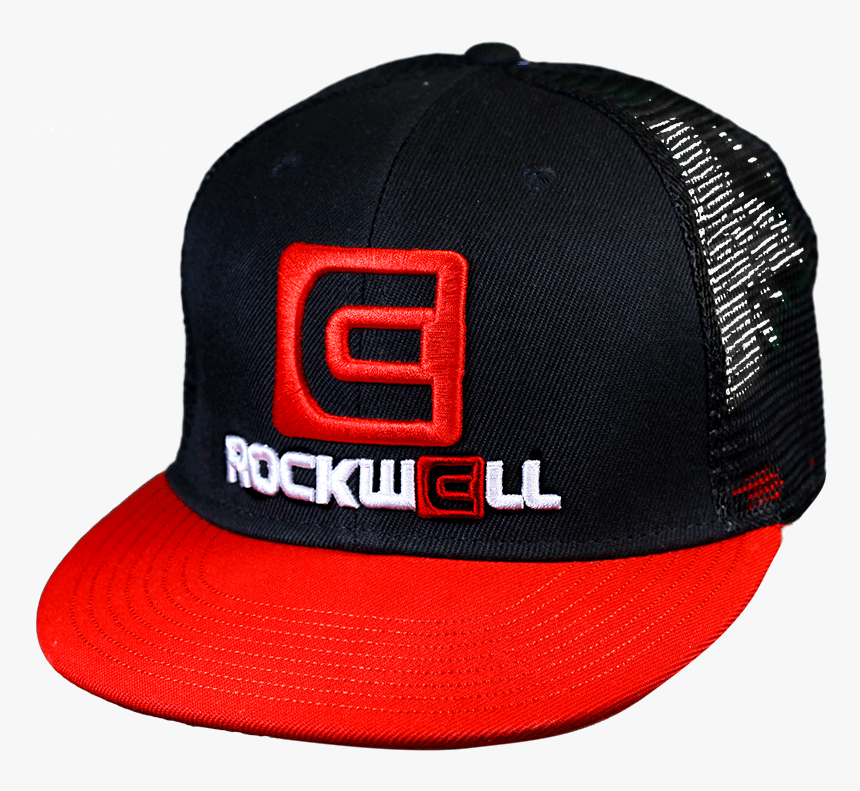 Snapback Trucker Hat Og Black/red"
 Class= - Baseball Cap, HD Png Download, Free Download