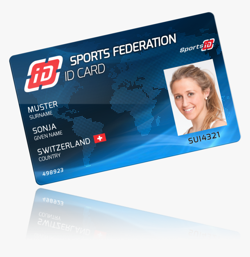 Sports-id Card - Wkf Id Card, HD Png Download, Free Download