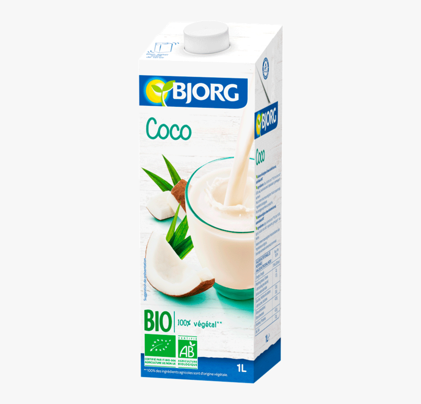 3000736 Coco - New - Lait D Amande Intense Bjorg, HD Png Download, Free Download