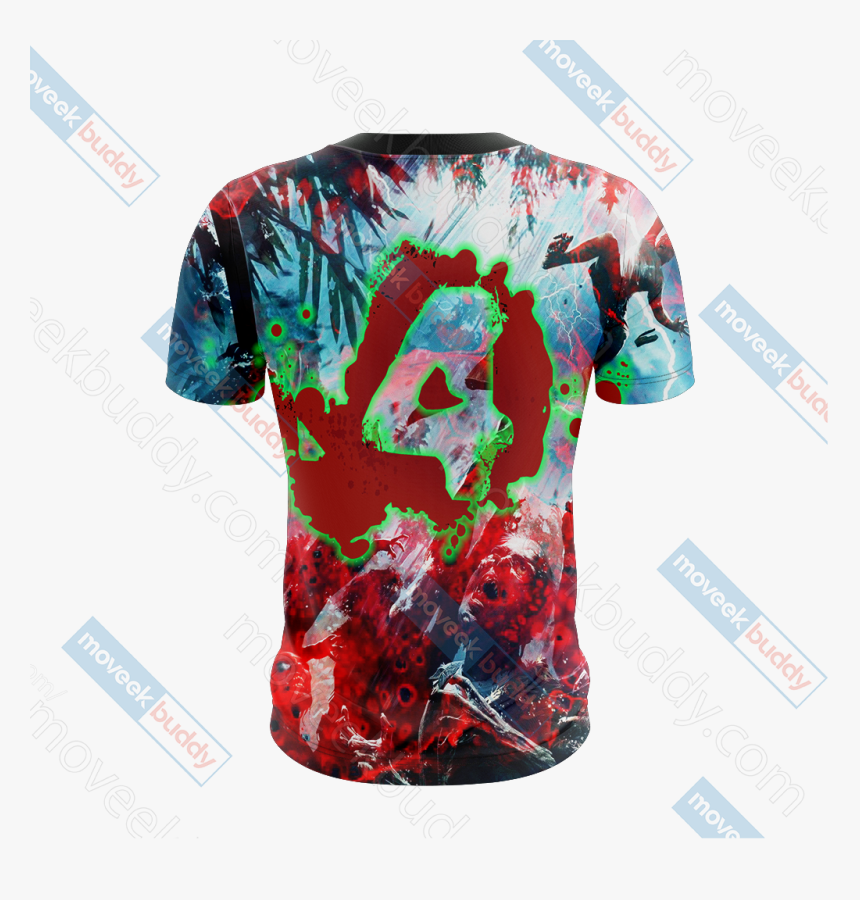 Left 4 Dead Symbol Unisex 3d T-shirt - Active Shirt, HD Png Download, Free Download