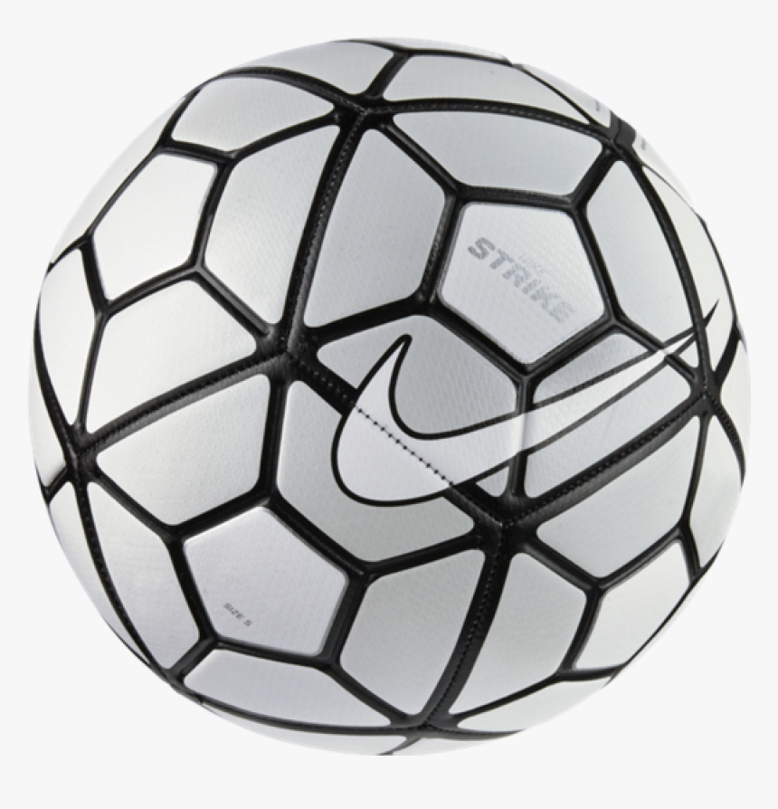 black and white nike soccer ball