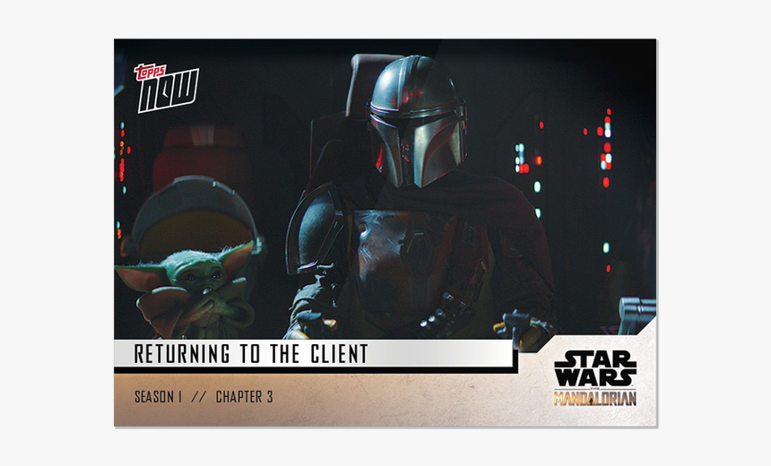 Mandalorian Topps Card, HD Png Download, Free Download