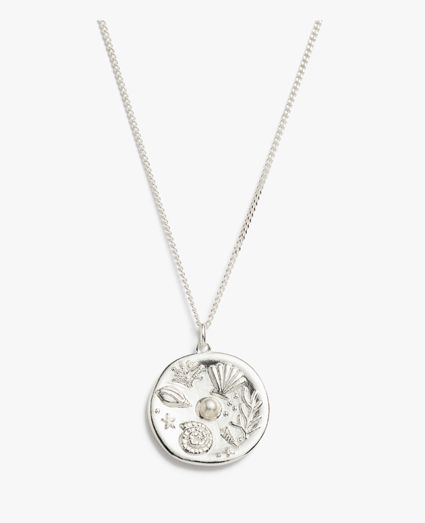 By The Sea Coin Necklace - Locket, HD Png Download, Free Download