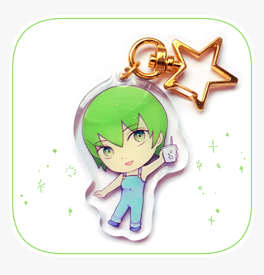 Image Of Jjba Foo Fighters Clear Acrylic Charm - Cartoon, HD Png Download, Free Download