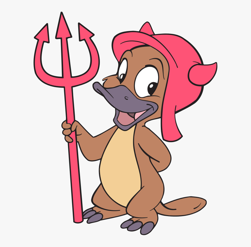 Hexley The Platypus - Darwin Bsd, HD Png Download, Free Download