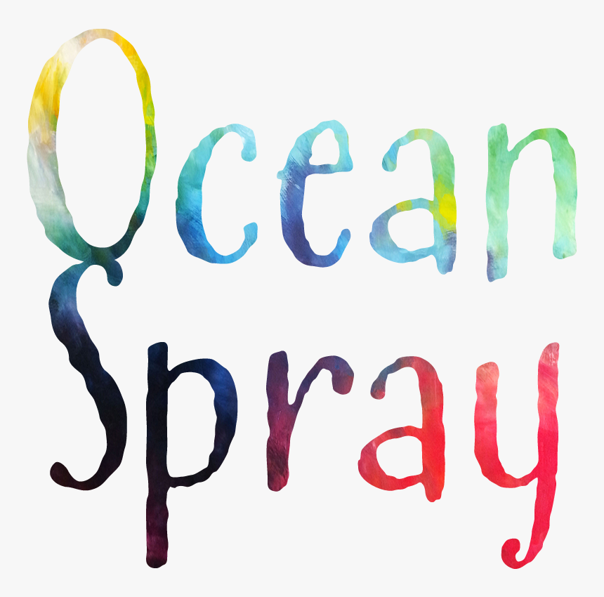 Transparent Ocean Spray Logo Png - Calligraphy, Png Download, Free Download