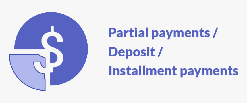 Partial Payment Extension - Partial Payment, HD Png Download, Free Download