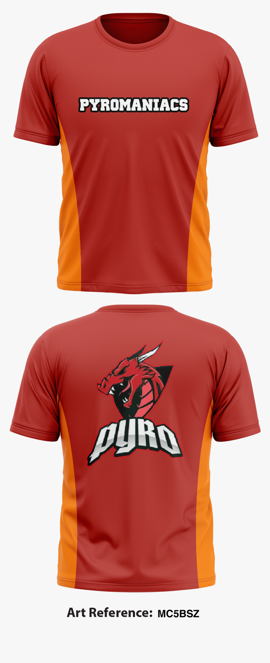 Pyro Short Sleeve Performance Shirt Mc5bsz"
 Class="lazyload, HD Png Download, Free Download