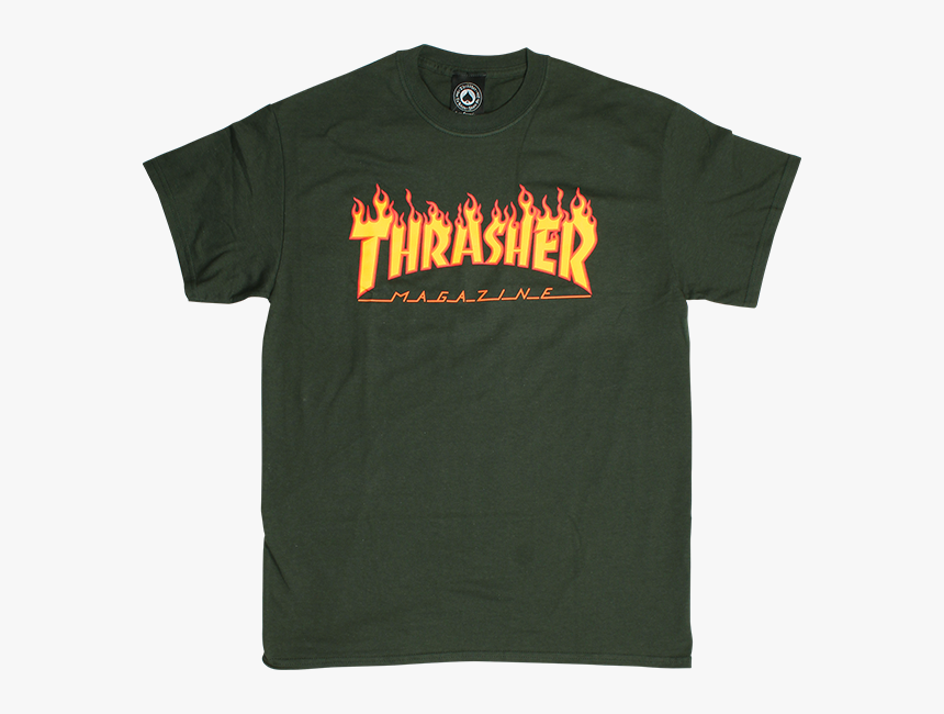 Thrasher T Shirt, HD Png Download - kindpng