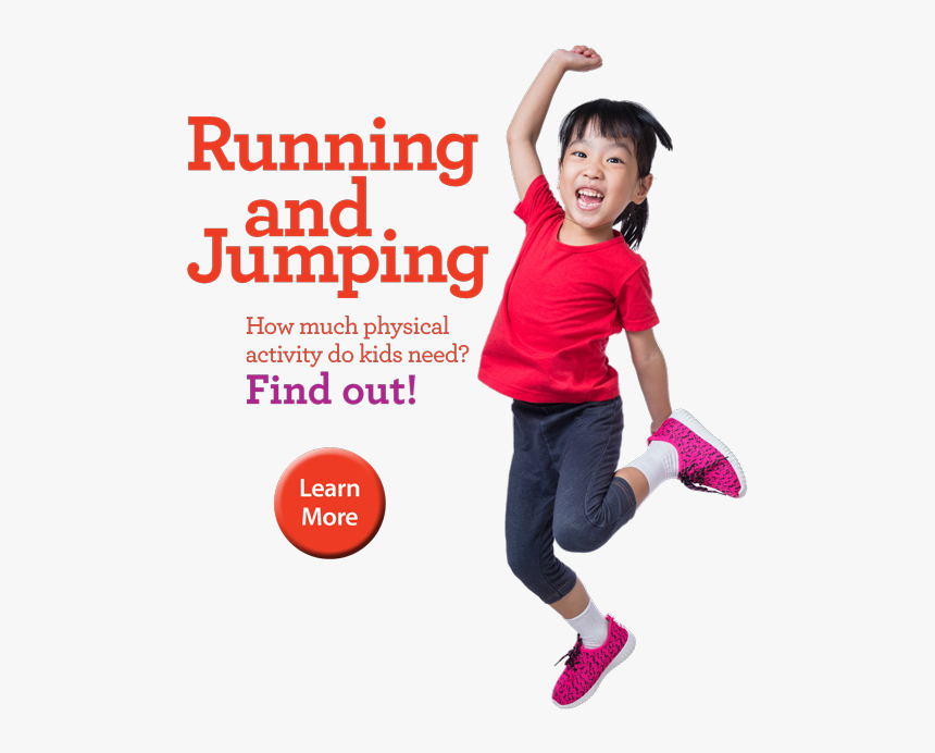 Running And Jumping - Jumping, HD Png Download, Free Download