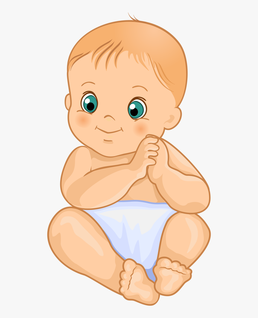 Transparent Person Cartoon Png - Cute Baby Clip Art, Png Download - kindpng