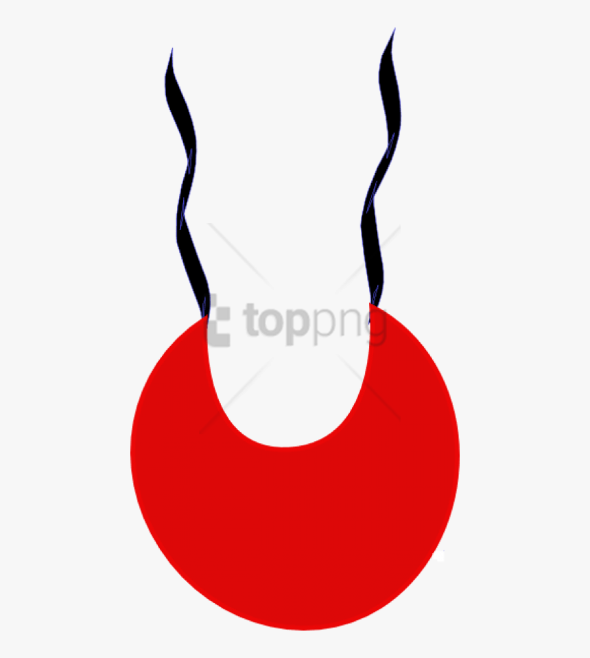 Free Png Red Thing 1 Bib- Baby Red Bib Png Image With - Red Bib Clipart, Transparent Png, Free Download