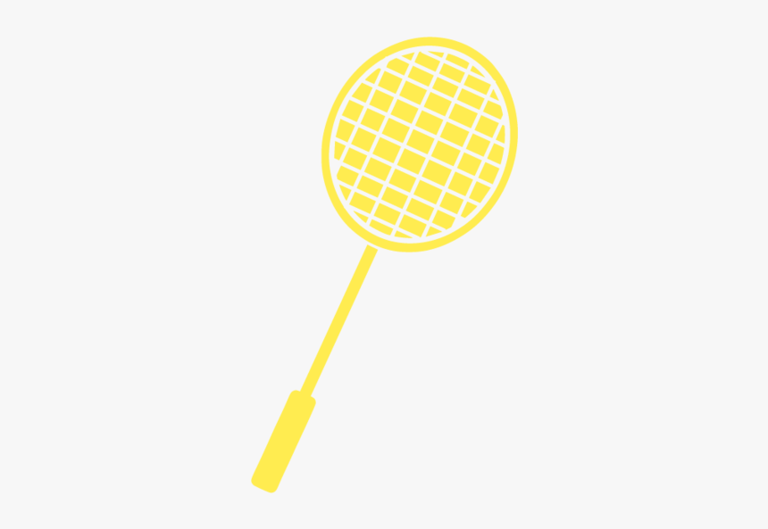 Badminton Racket Icon Png Yellow, Transparent Png, Free Download