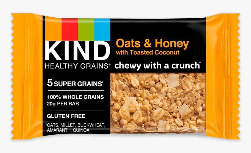 Null - Kind Healthy Grains Salted Caramel Popped Bars, HD Png Download, Free Download