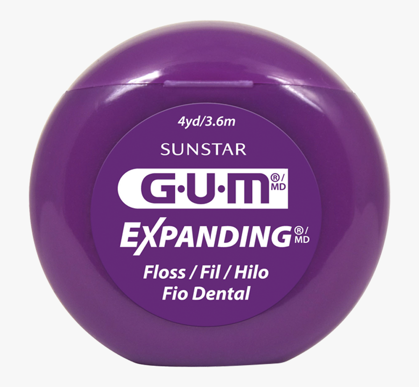 Gum® Expanding® Dental Floss, 4 Yd - Gum Expanding Dental Floss, HD Png Download, Free Download