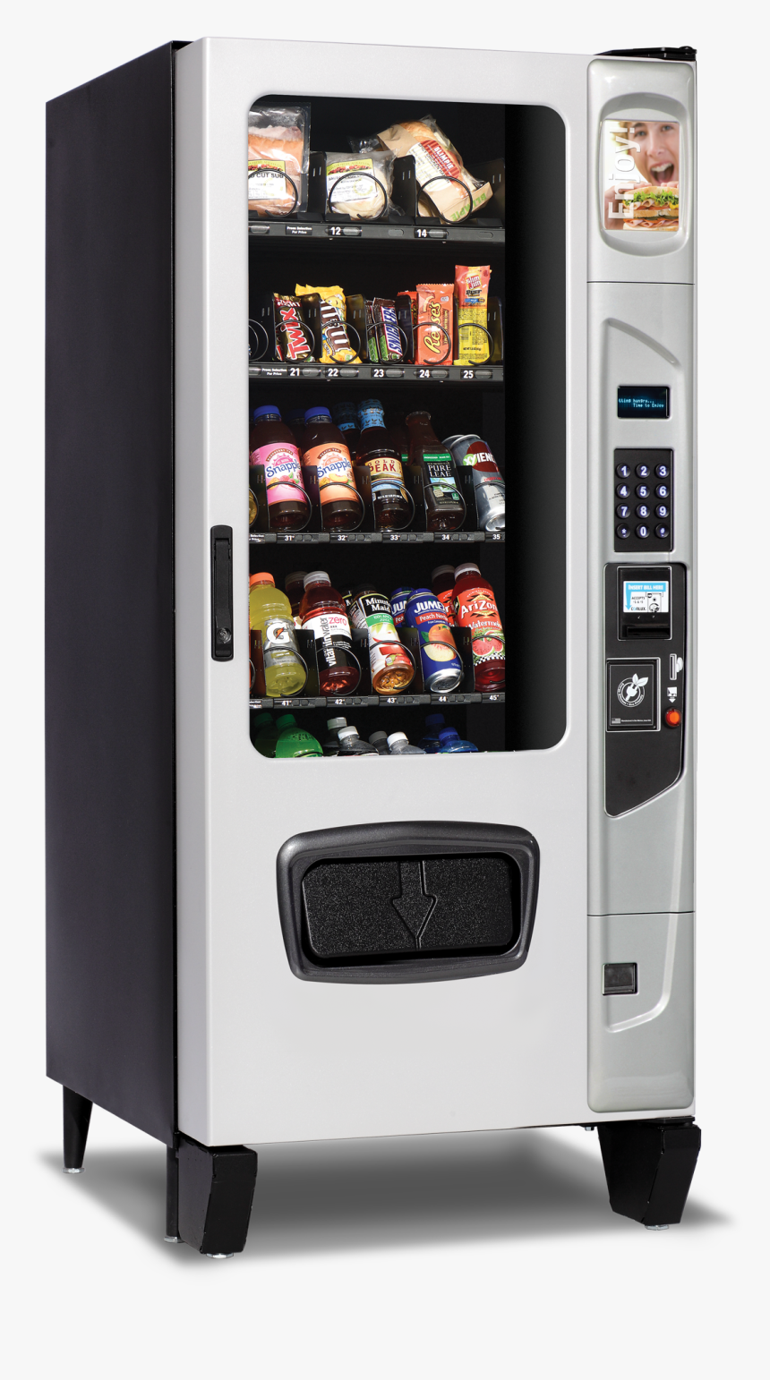 Cold Food Vending Machines, HD Png Download, Free Download