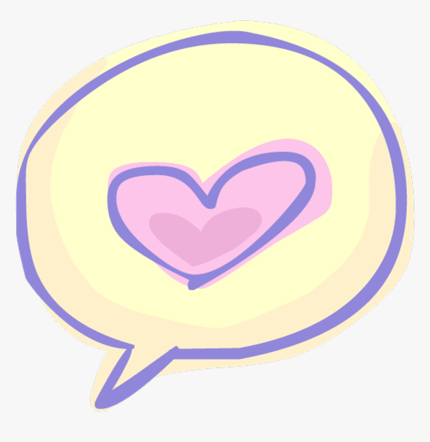 Heart chat Text symbols