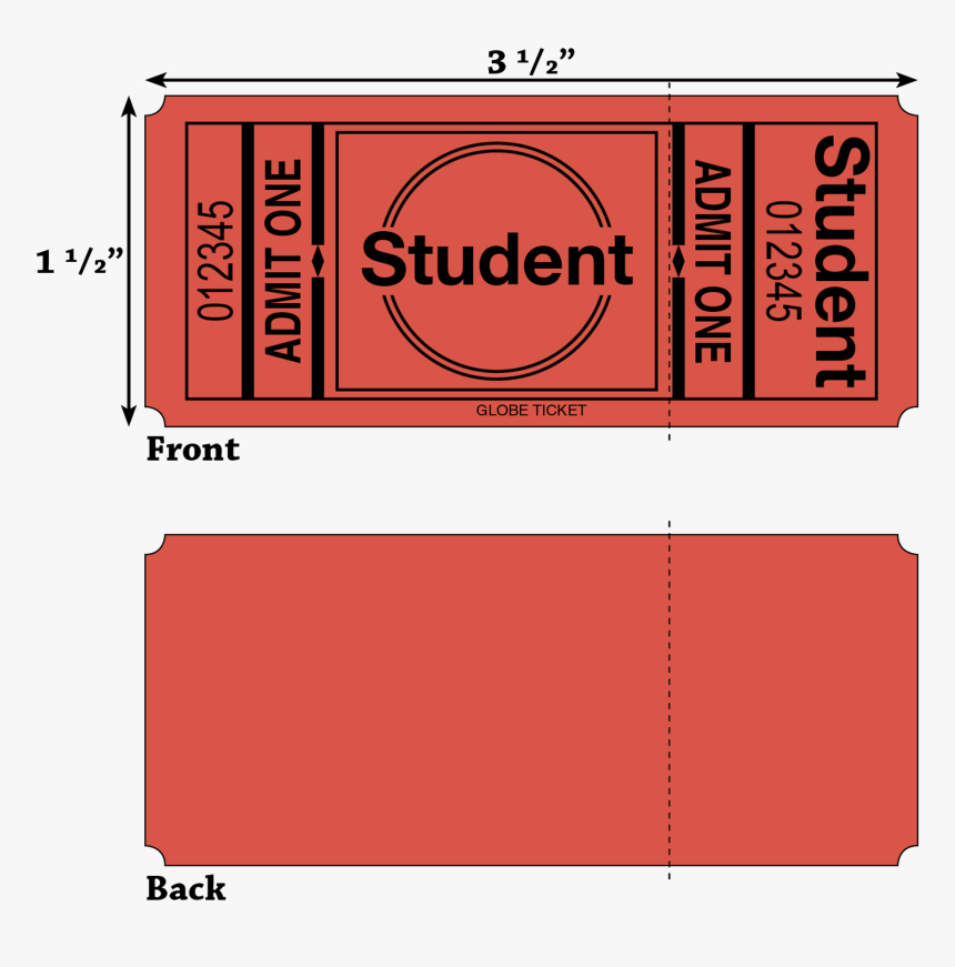 Globe Ticket, HD Png Download, Free Download