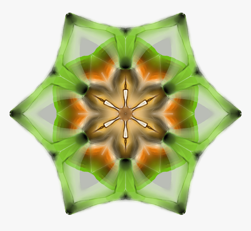 Mandala Green Heart Chakra Free Photo - Hình Ảnh Phép Đồng Dạng, HD Png Download, Free Download