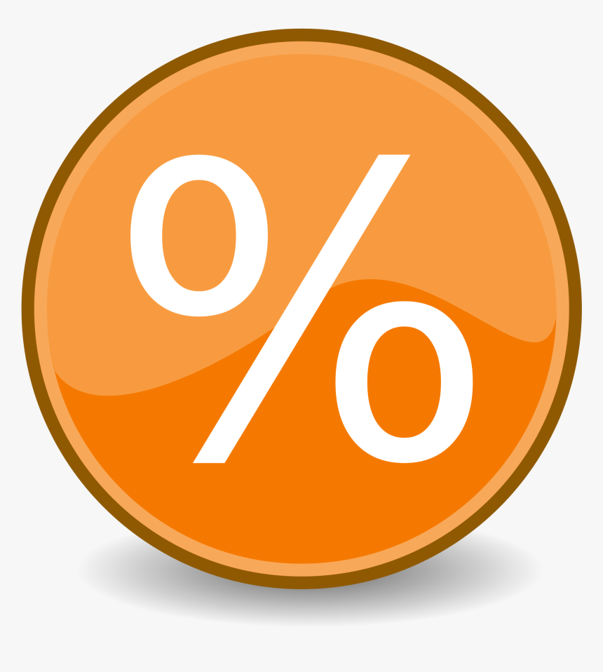 Percentage Sign Png , Png Download - Clipart Percent, Transparent Png, Free Download