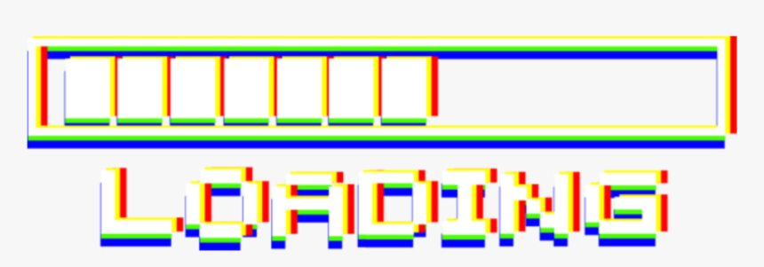 #loading #glitch #vaporwave, HD Png Download, Free Download