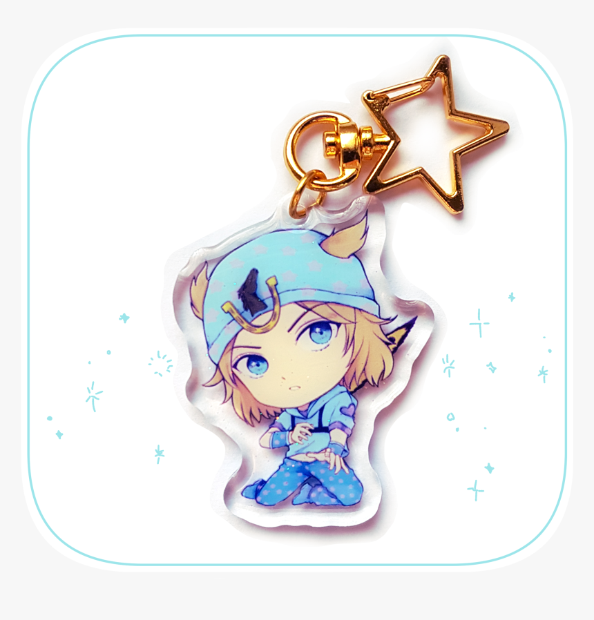 Image Of Jjba Johnny Joestar Clear Acrylic Charm - Cartoon, HD Png Download, Free Download