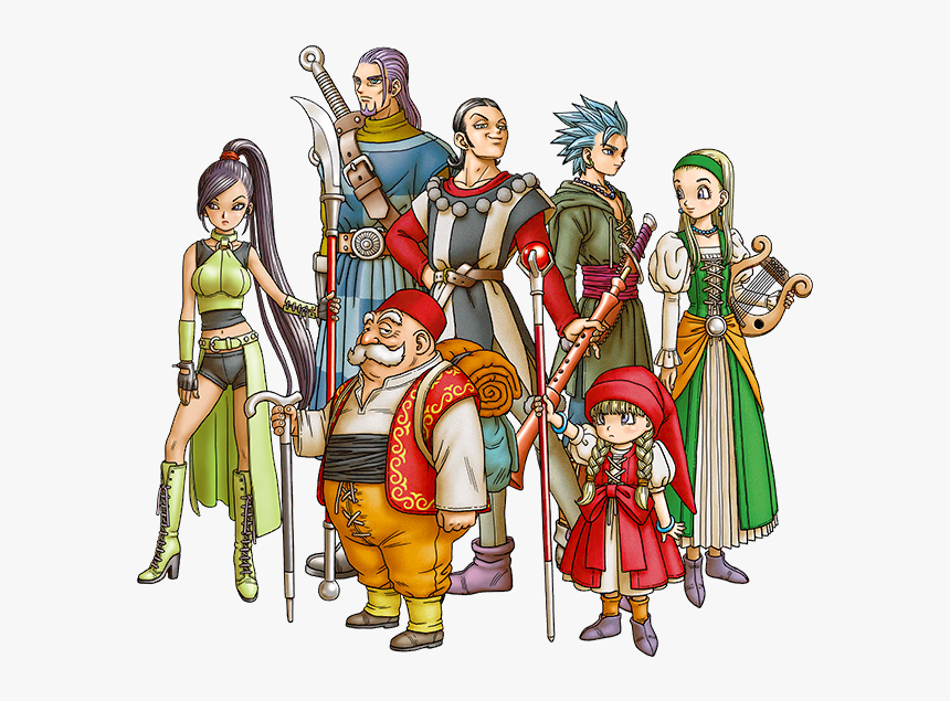 Hero's Comrades Dragon Quest, HD Png Download, Free Download