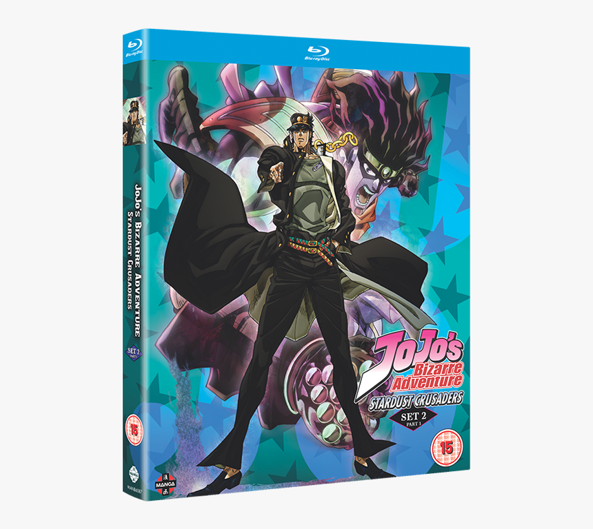 Jojo’s Bizarre Adventure Set Two - Jojo's Bizarre Adventure Stardust Crusaders Poster, HD Png Download, Free Download