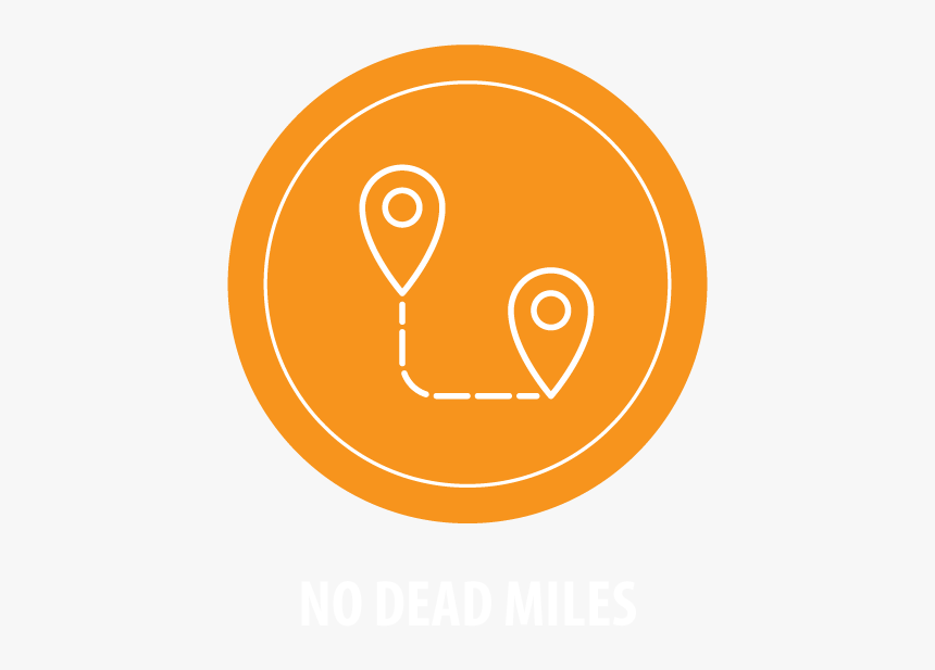 No Dead Miles Icon - Circle, HD Png Download, Free Download