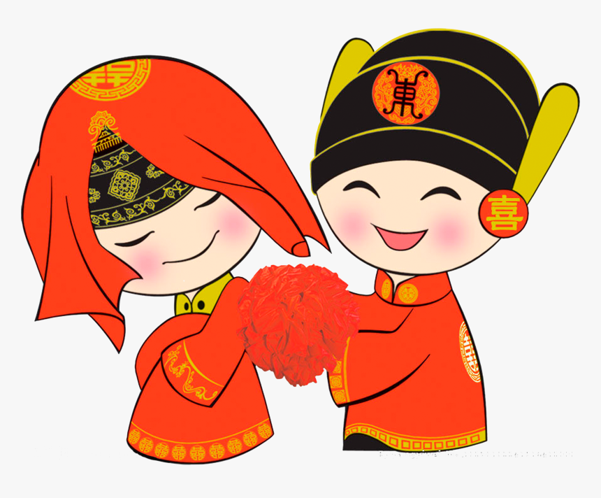 Image Library China Chinese Marriage Couple Monkey, HD Png Download, Free Download