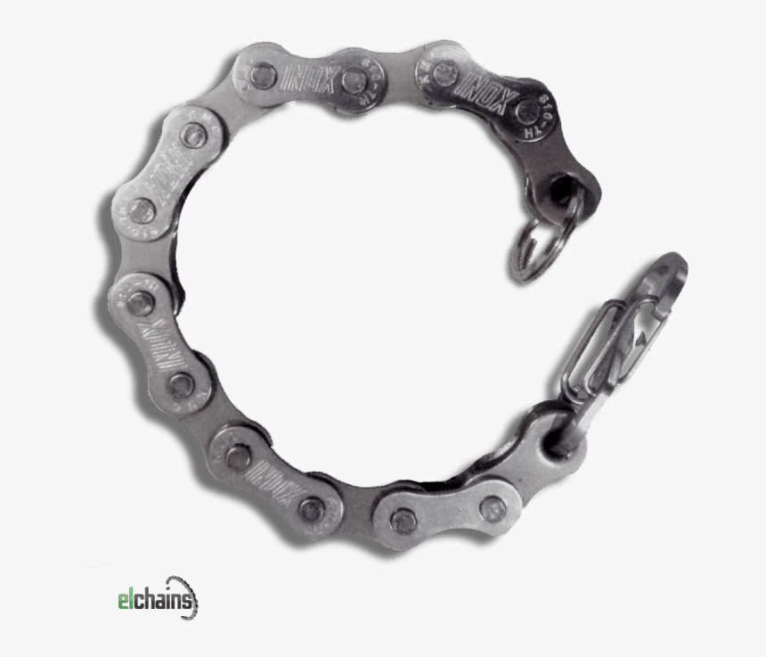 Stainless Steel Bicycle Chain Bracelet - Bike Chain Bracelet, HD Png Download, Free Download