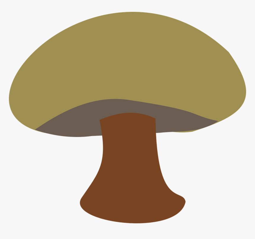 Brown Mushroom Cartoon, HD Png Download, Free Download