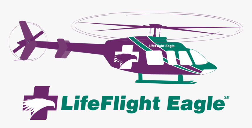 Lfe Logo-helicopter - Lifeflight Eagle, HD Png Download, Free Download