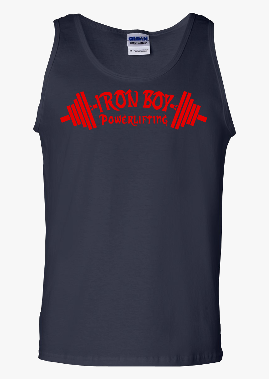 Iron Boy Logo Tt Navy Transparent - Active Tank, HD Png Download, Free Download