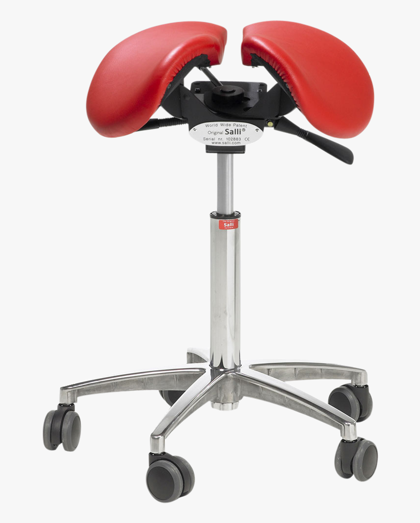 Front View Red - Split Saddle Stool, HD Png Download, Free Download