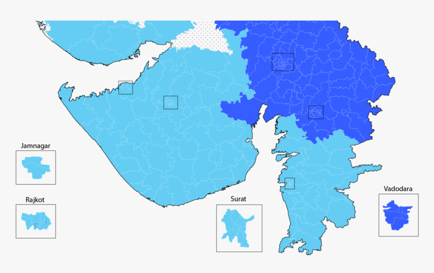 Gujarat Map Orange Colour, HD Png Download, Free Download