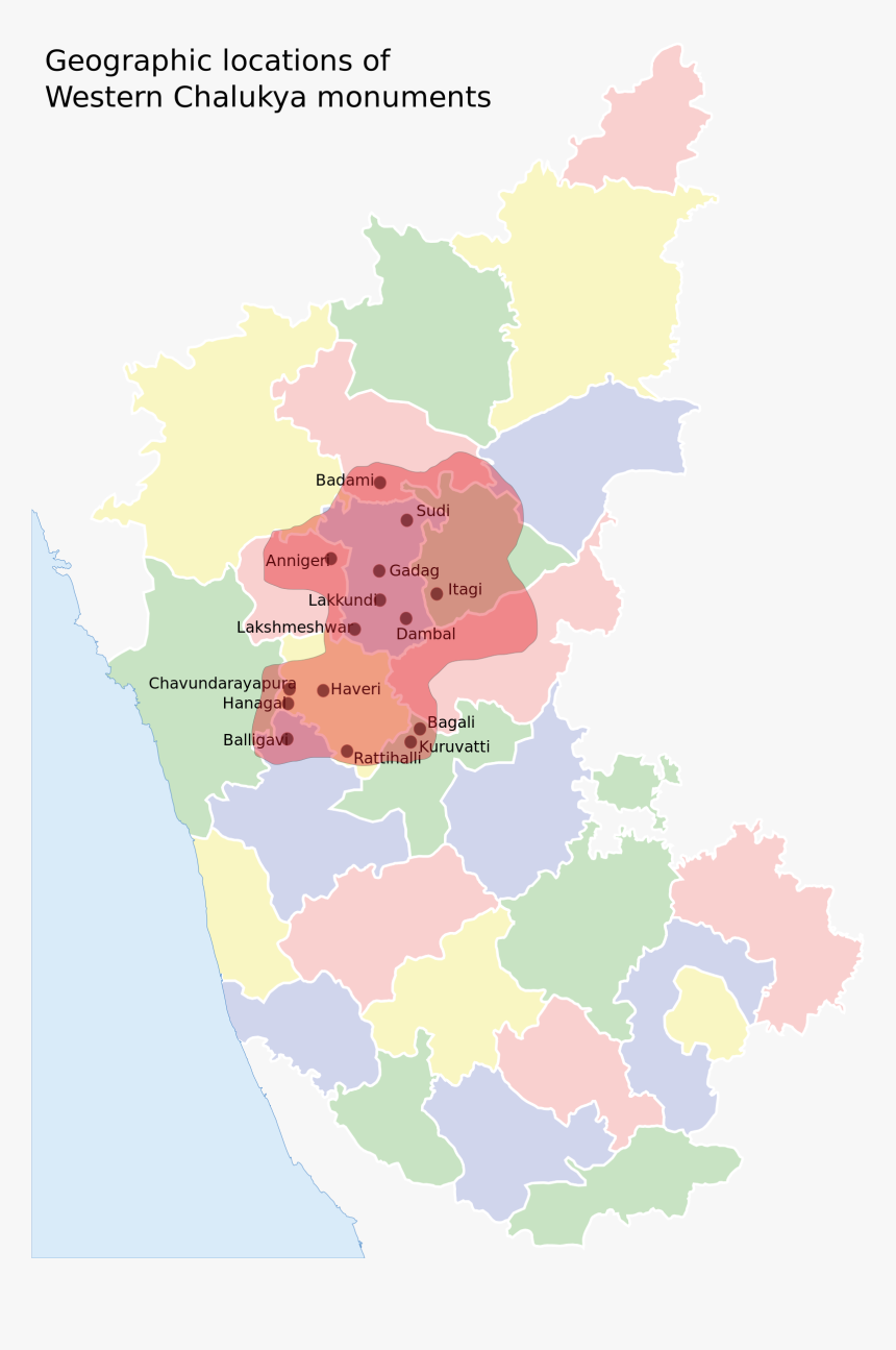 Karnataka District Map With New
