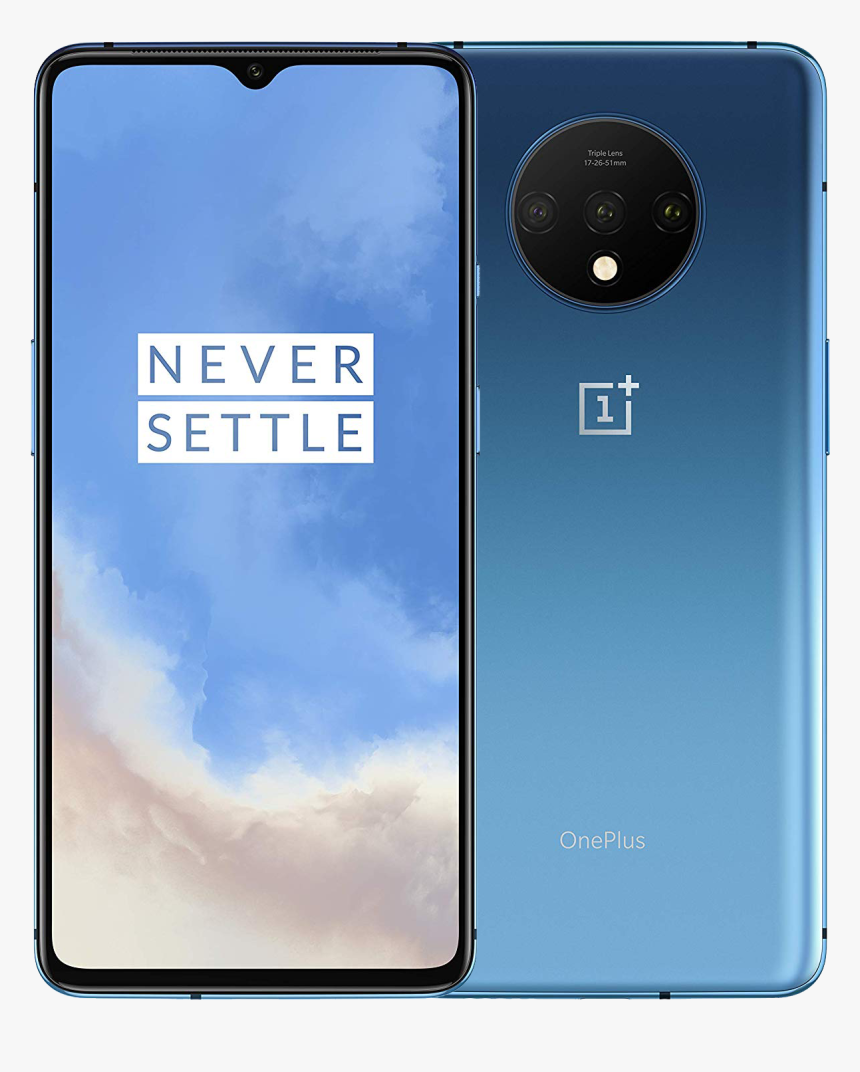 434 - Oneplus 7t Glacier Blue, HD Png Download, Free Download