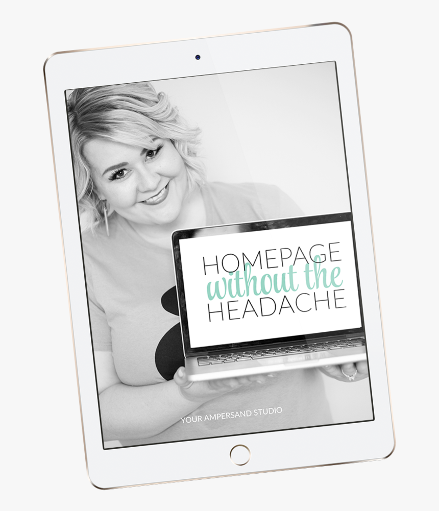 Homepage Without The Headache Workbook - E-book Readers, HD Png Download, Free Download