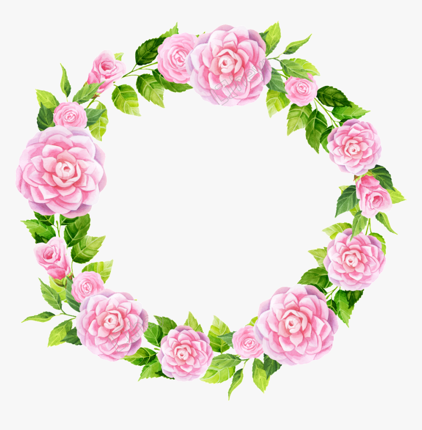 Transparent Snow Mountain Png - Floral Pink Frame Png, Png Download, Free Download
