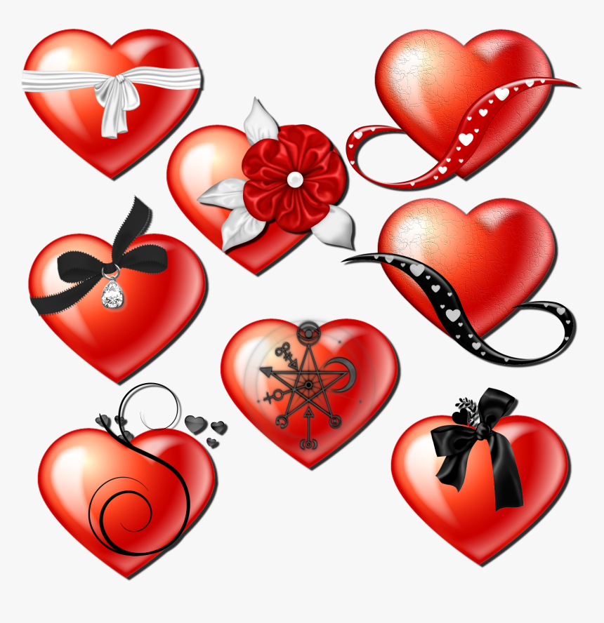 Coeurs Png En Kit - Heart, Transparent Png, Free Download